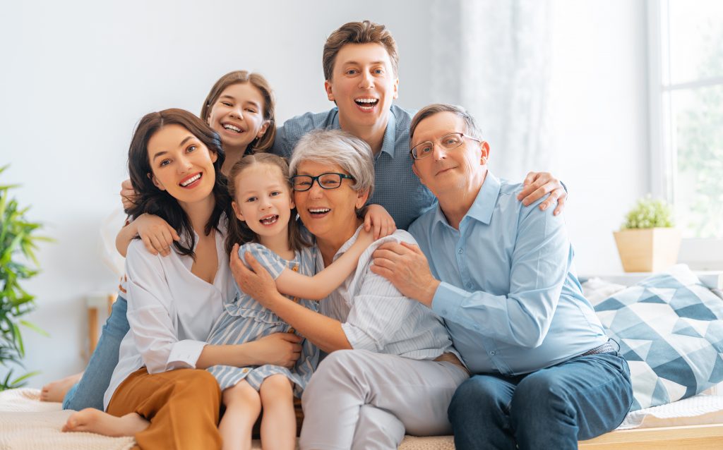 Smiling Family